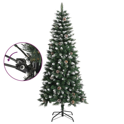 Artificial Christmas Tree with Stand Green 59.1" PVC