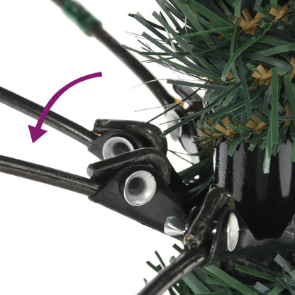 Artificial Christmas Tree with Stand Green 59.1" PVC