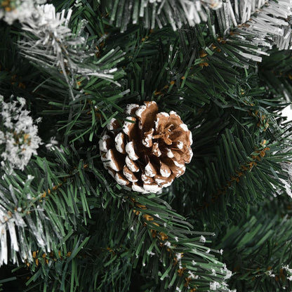 Artificial Christmas Tree with Stand Green 59.1" PVC