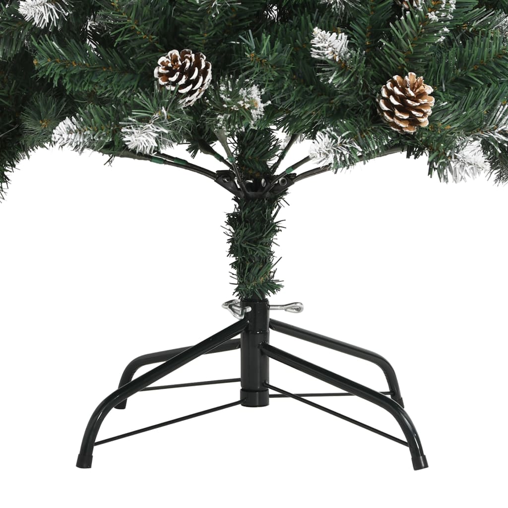 Artificial Christmas Tree with Stand Green 59.1" PVC