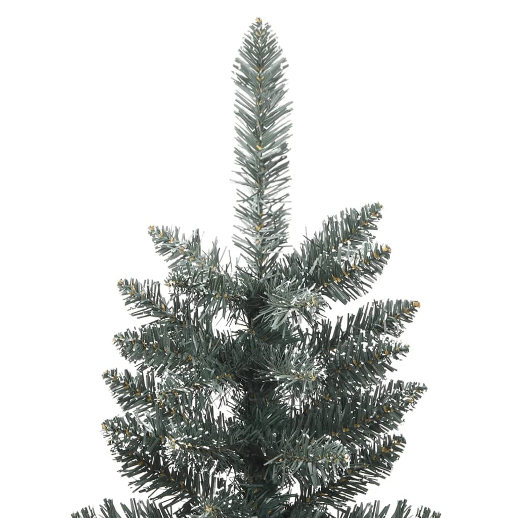 Christmas Tree Green and white PVC, steel Slim Durable