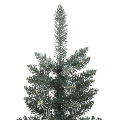Christmas Tree Green and white PVC, steel Slim Durable