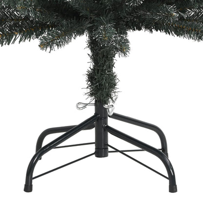 Christmas Tree Green and white PVC, steel Slim Durable