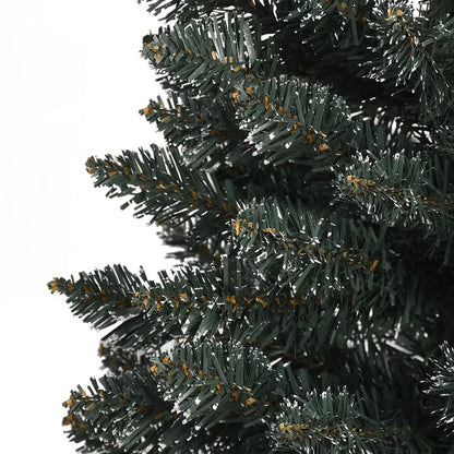 Christmas Tree Green and white PVC, steel Slim Durable