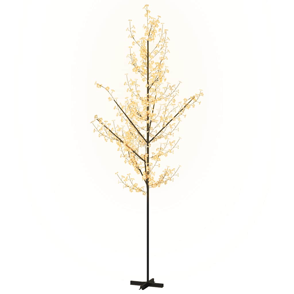 LED Tree Warm White Steel, Plastic Large Height-Adjustable