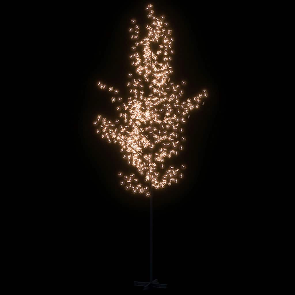 LED Tree Warm White Steel, Plastic Large Height-Adjustable