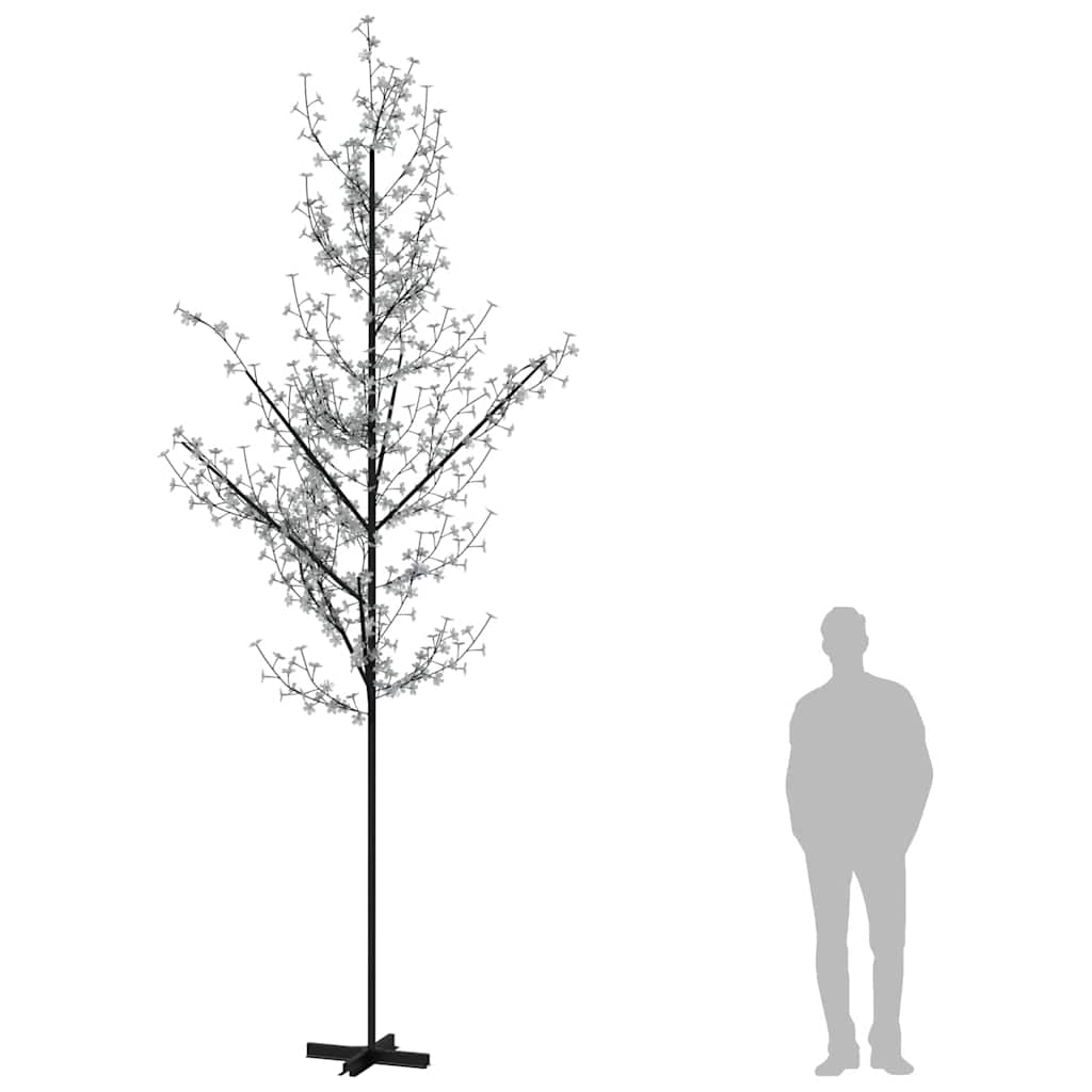 LED Tree Warm White Steel, Plastic Large Height-Adjustable