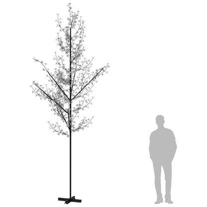 LED Tree Warm White Steel, Plastic Large Height-Adjustable