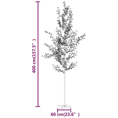 LED Tree Warm White Steel, Plastic Large Height-Adjustable