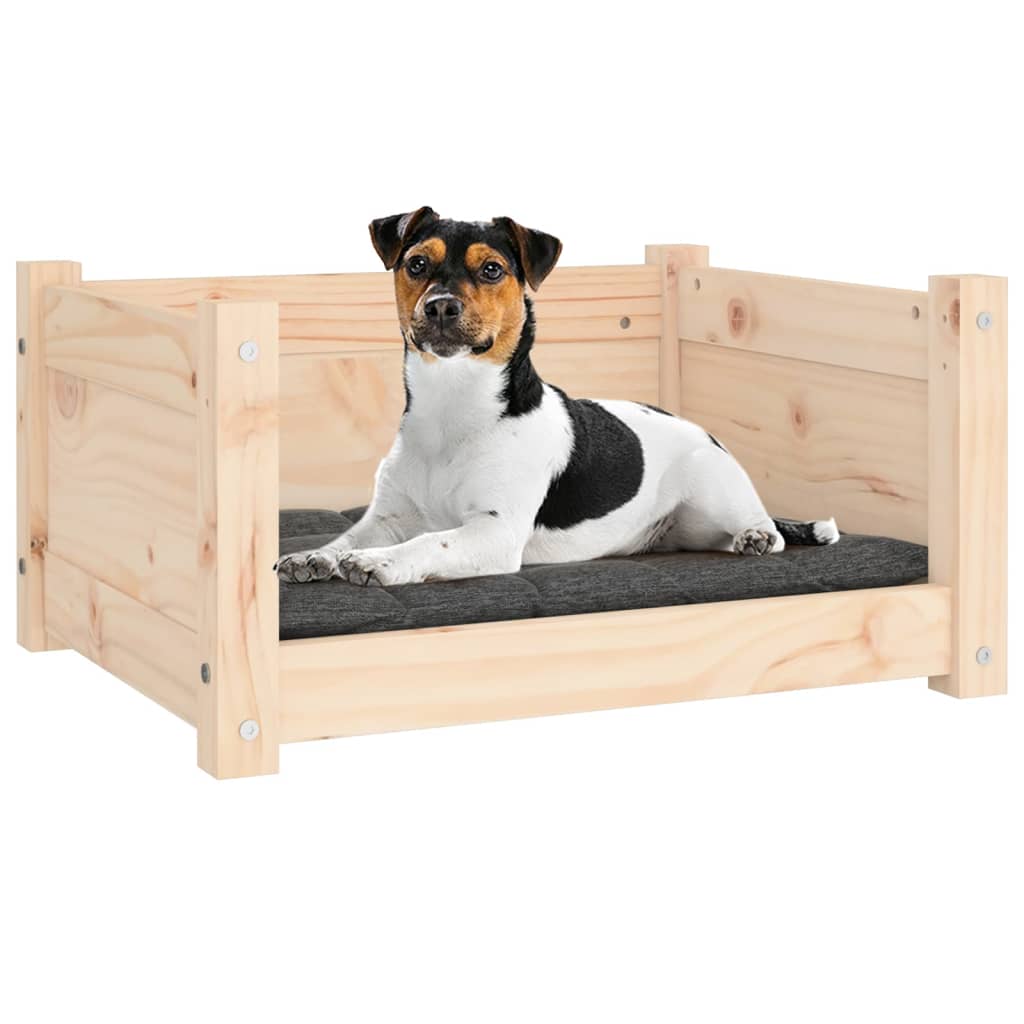 Dog Bed Natural wood Solid pine wood Medium Minimalistic