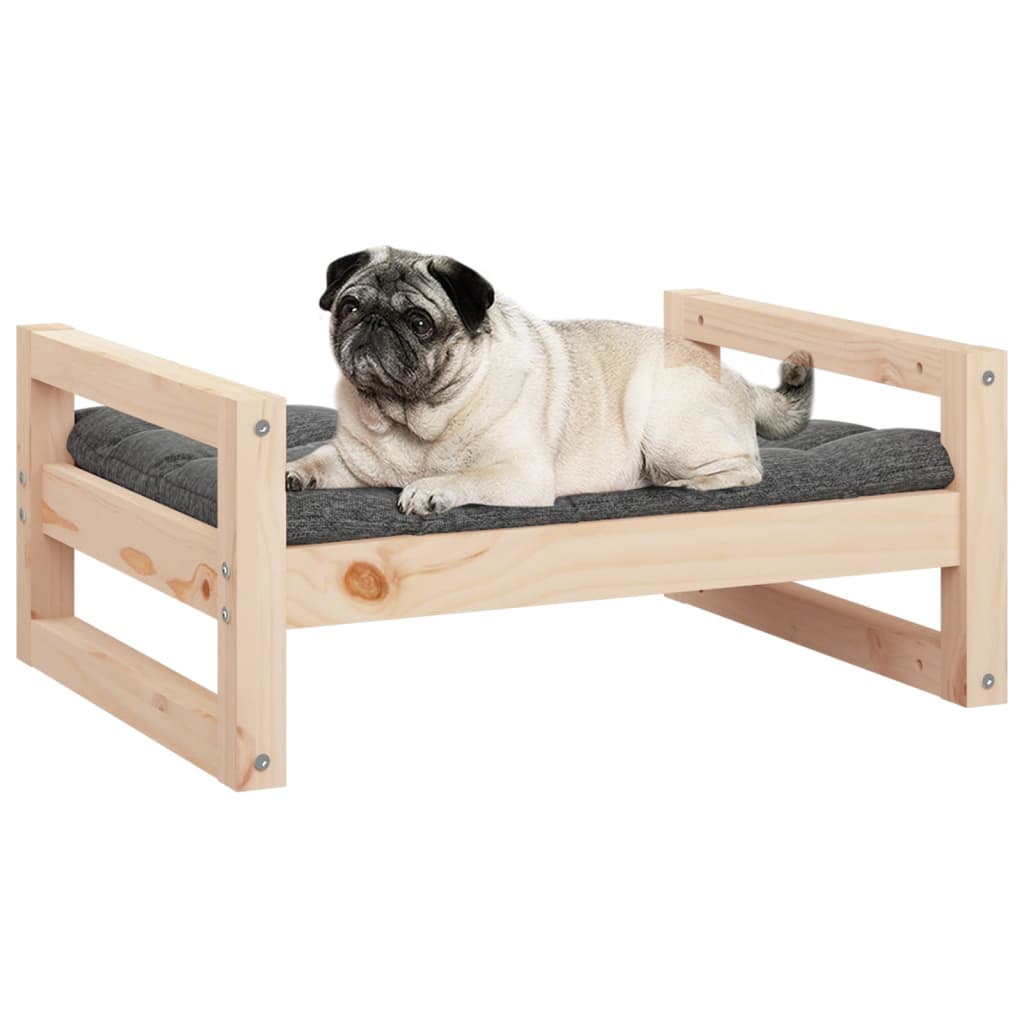 Dog Bed Natural Wood Solid pine wood Fits small and medium dogs