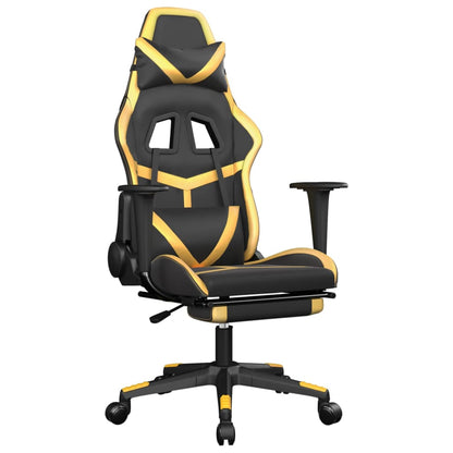 Gaming Chair Black and Gold