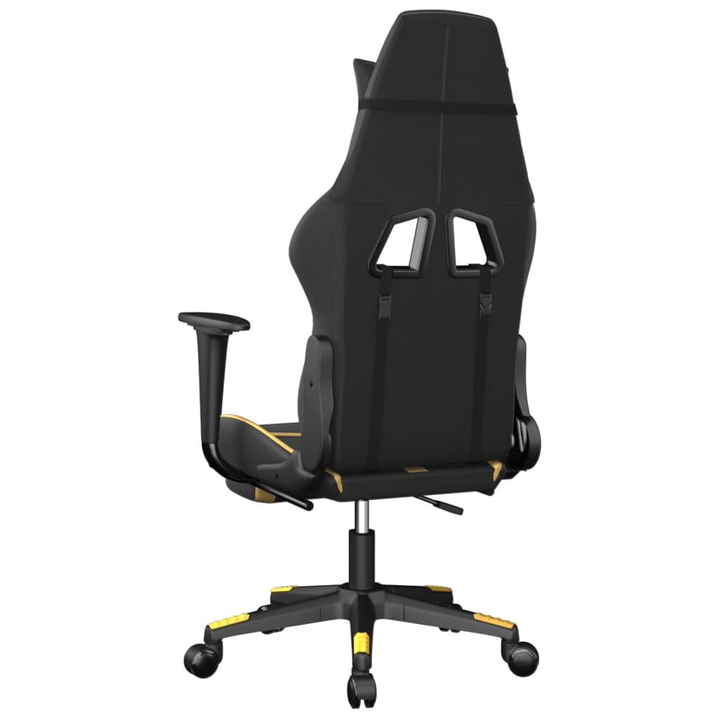 Gaming Chair Black and Gold