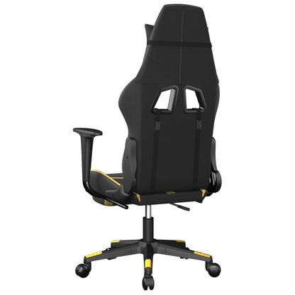 Gaming Chair Black and Gold