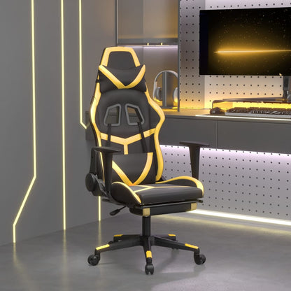 Gaming Chair Black and Gold