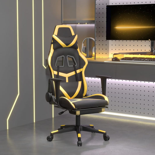 Gaming Chair Black and Gold