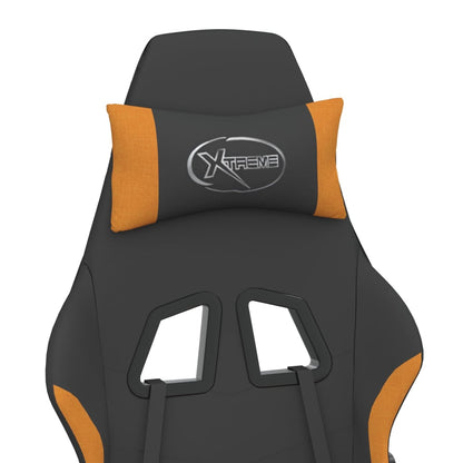 Gaming Chair Black and Orange
