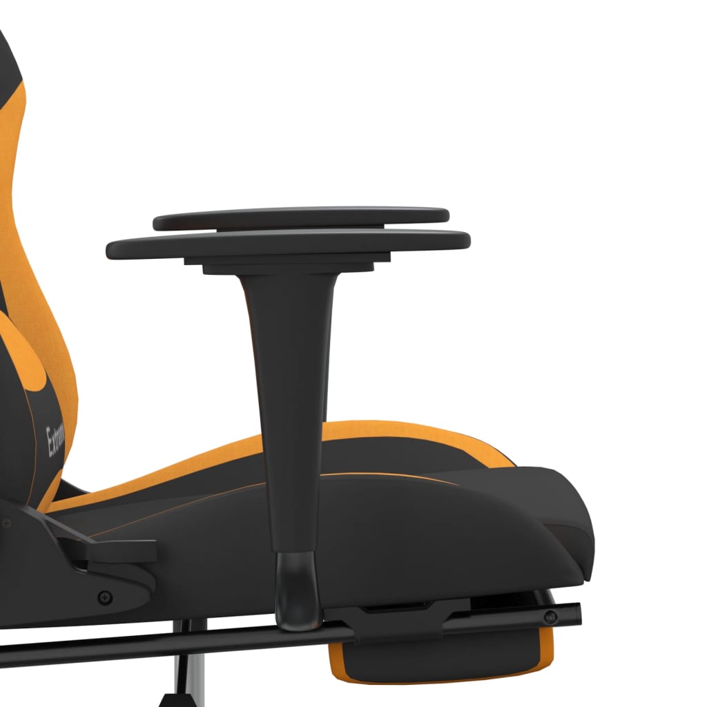 Gaming Chair Black and Orange