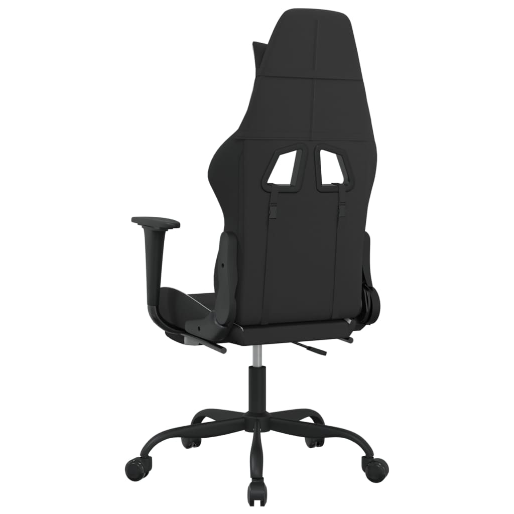 Gaming Chair Black and White
