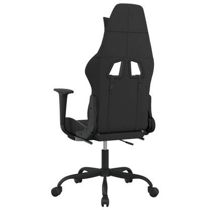 Gaming Chair Black and White