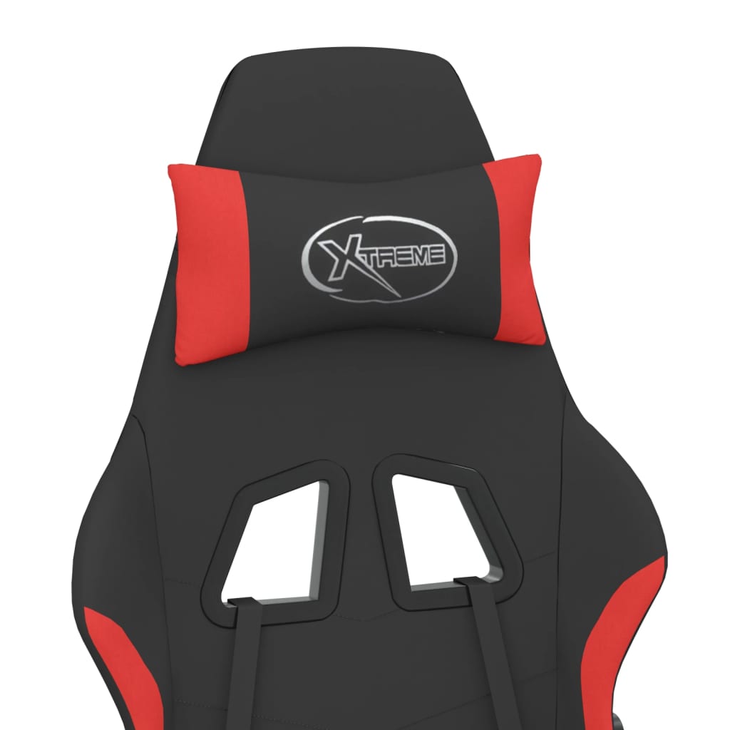 Gaming Chair Black and red Polyester, Metal, Plywood, Foam Standard