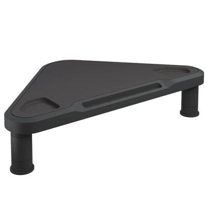 Monitor Stand Black High Impact Polystyrene Height-Adjustable