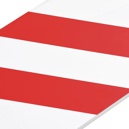 Wall Protectors 6 pcs Red&White 19.7x7.9x0.8" EVA Foam