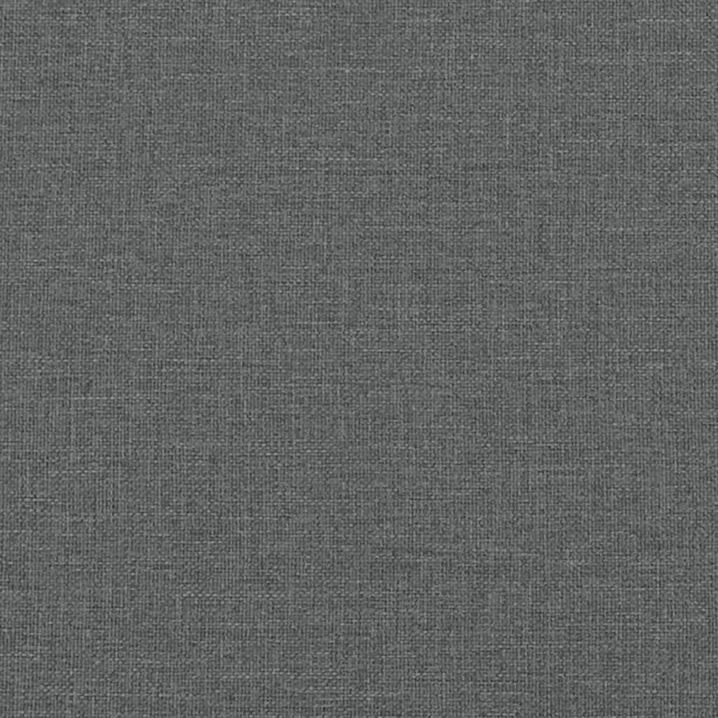 Massage Reclining Office Chair Dark Gray Fabric
