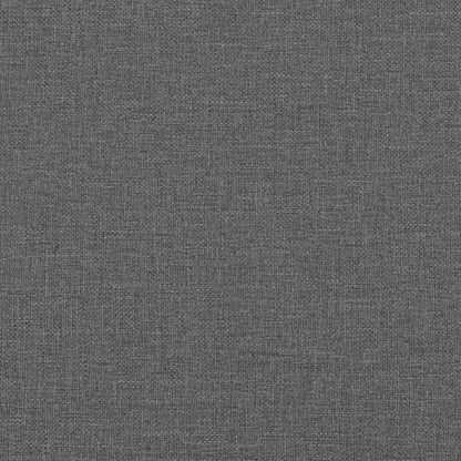 Massage Reclining Office Chair Dark Gray Fabric