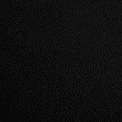 Dog Bed Black Faux Leather, Pine Wood, Foam Small