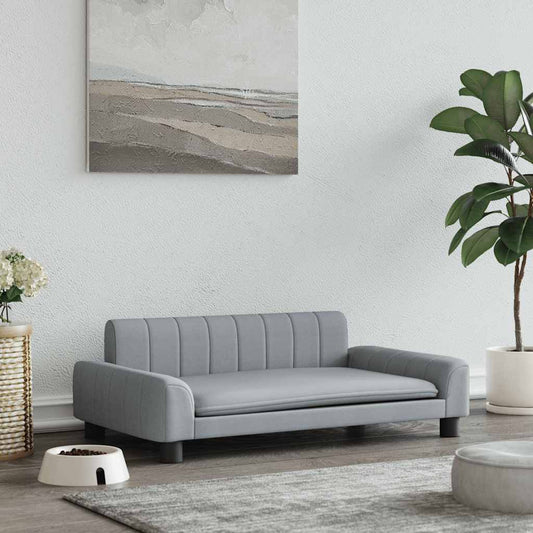 Dog Bed Light Grey Polyester 35.4 x 20.9 x 11.8 in Tough