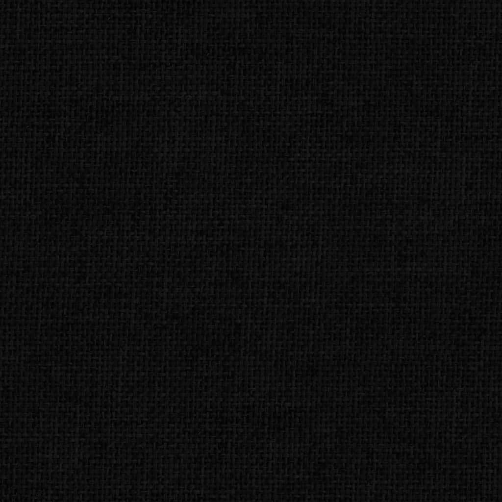 Dog Bed Black Fabric: 100% polyester, Frame: Solid pine wood