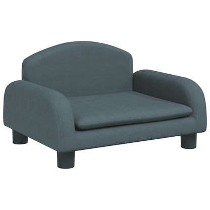 Dog Bed Dark Grey 50x40 x 11.8 " Fabric