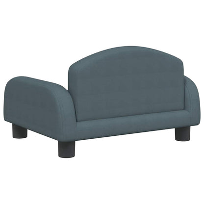 Dog Bed Dark Grey 50x40 x 11.8 " Fabric