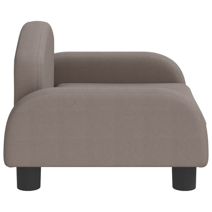 Dog Bed Taupe 50x40 x 11.8 " Fabric