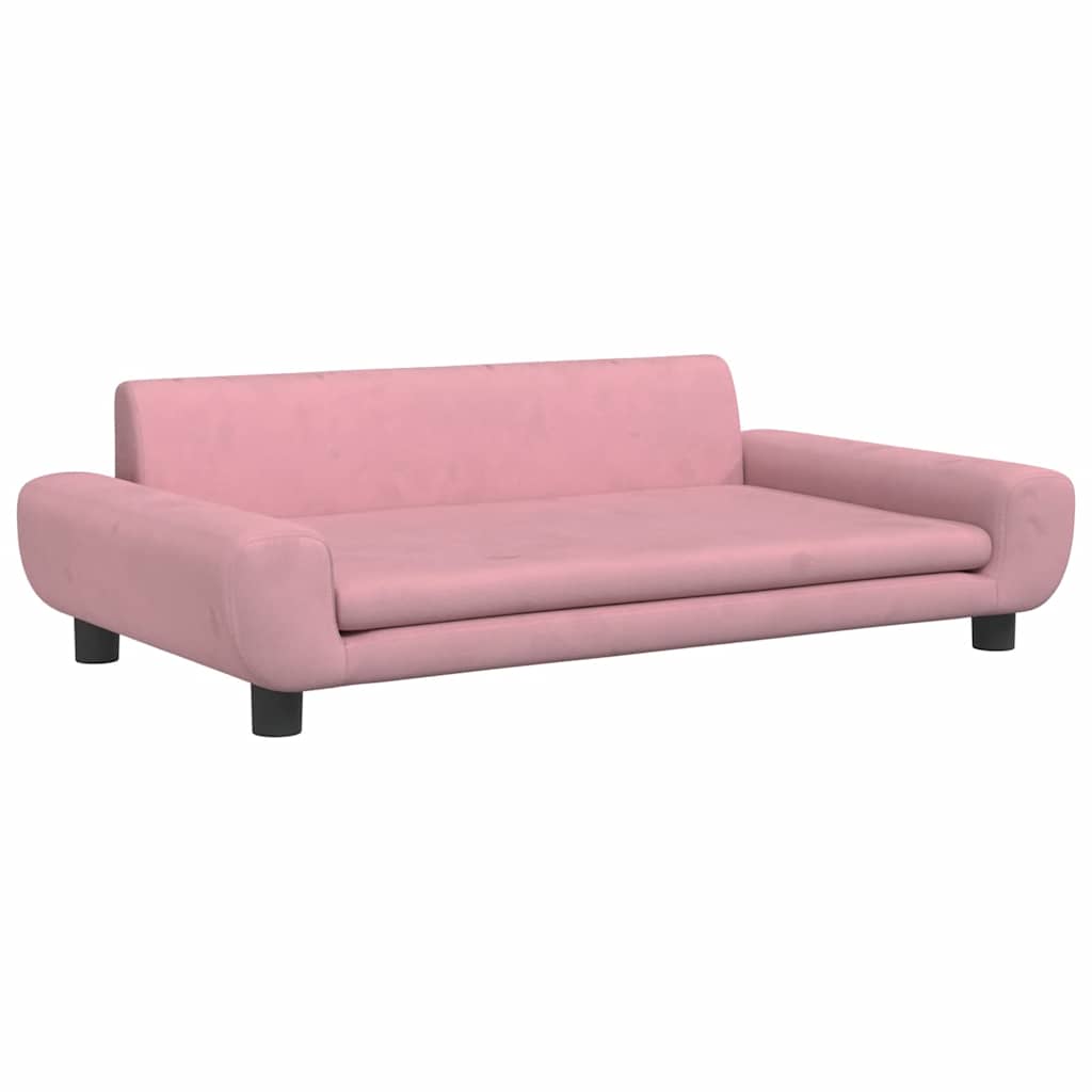 Dog Bed Pink 100x54 x 13.0 " Velvet