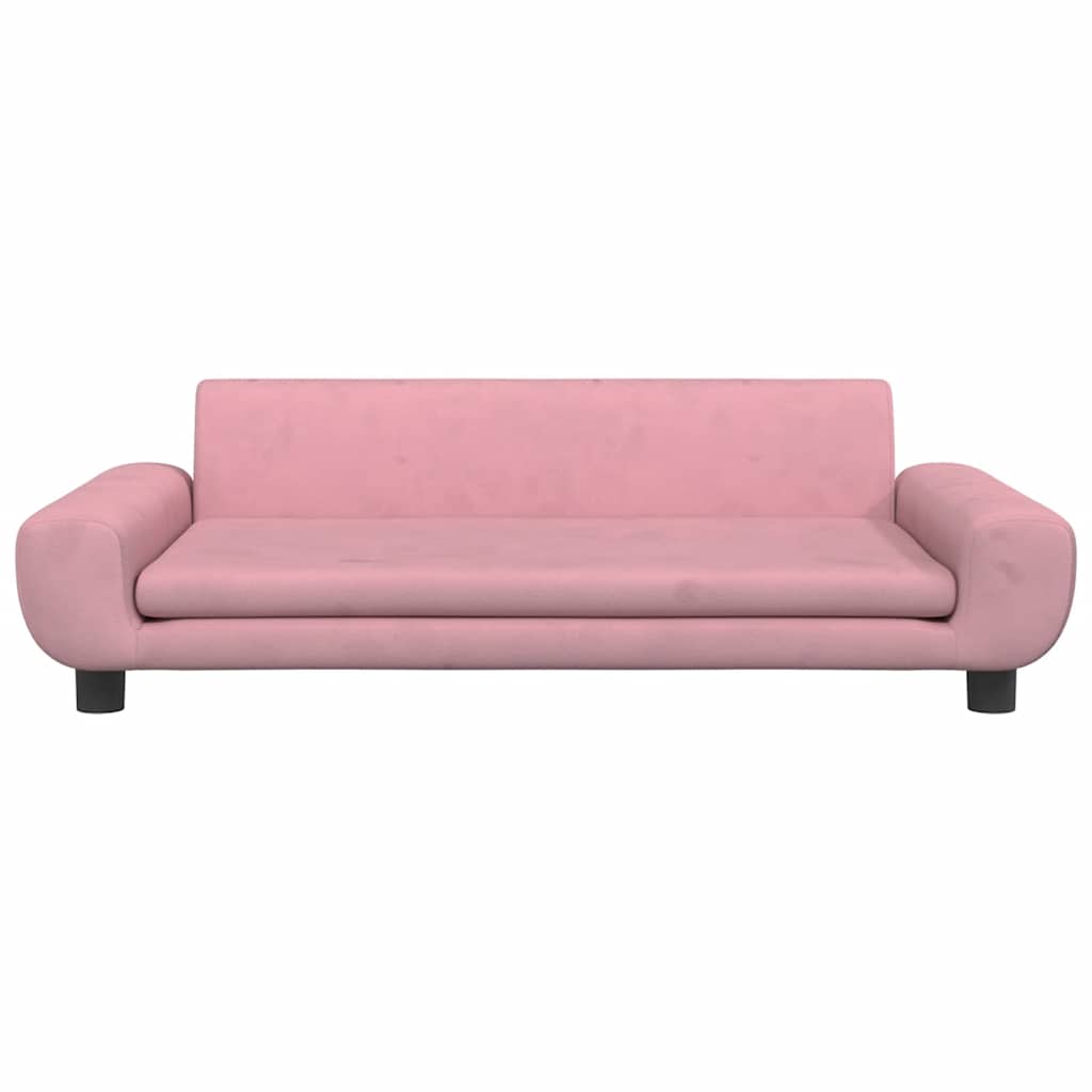 Dog Bed Pink 100x54 x 13.0 " Velvet