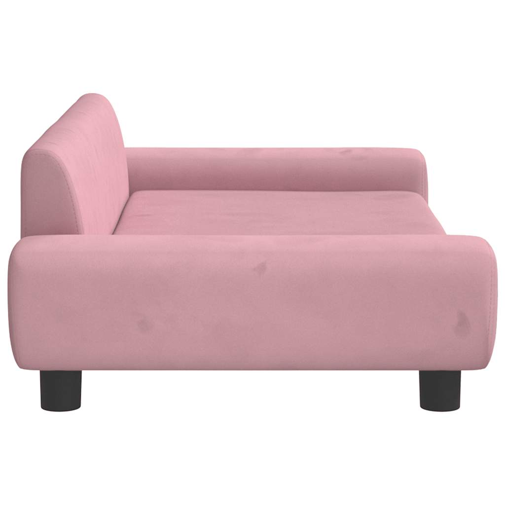 Dog Bed Pink 100x54 x 13.0 " Velvet