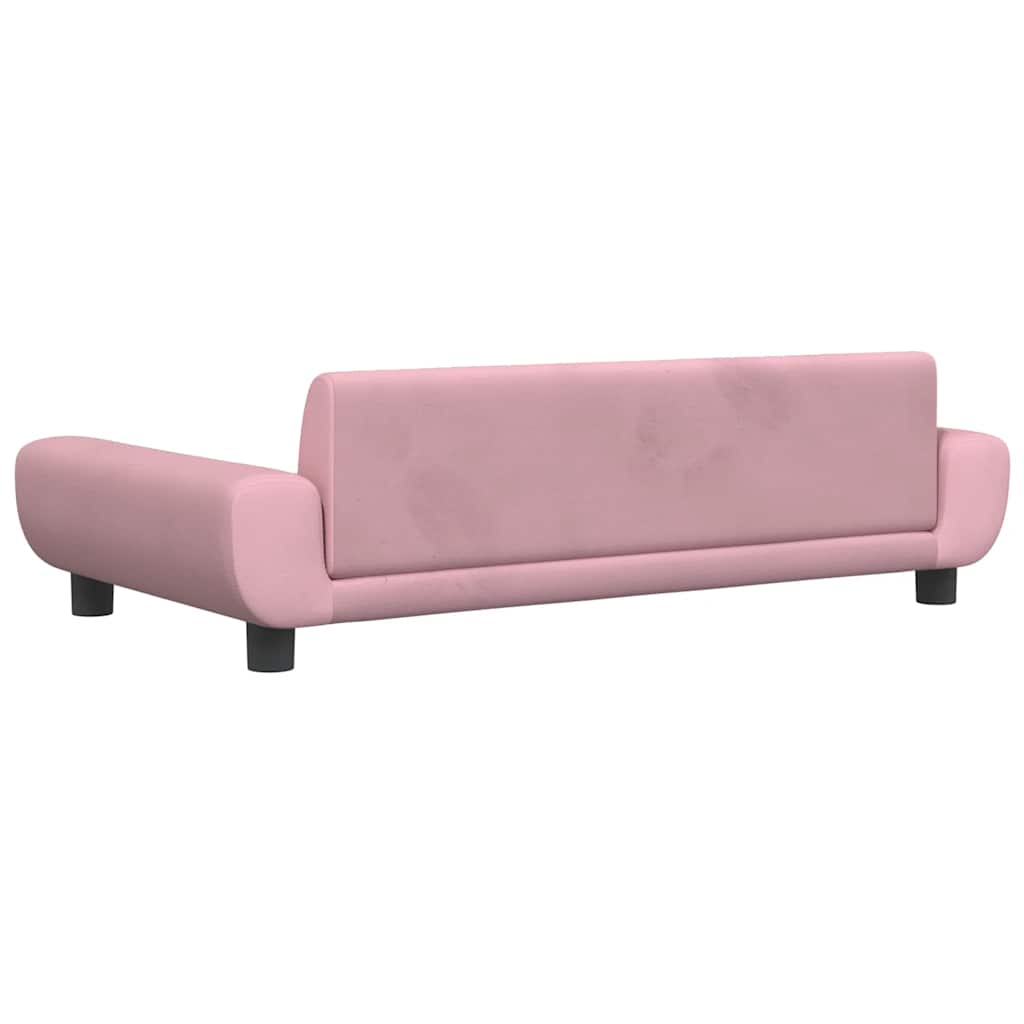 Dog Bed Pink 100x54 x 13.0 " Velvet