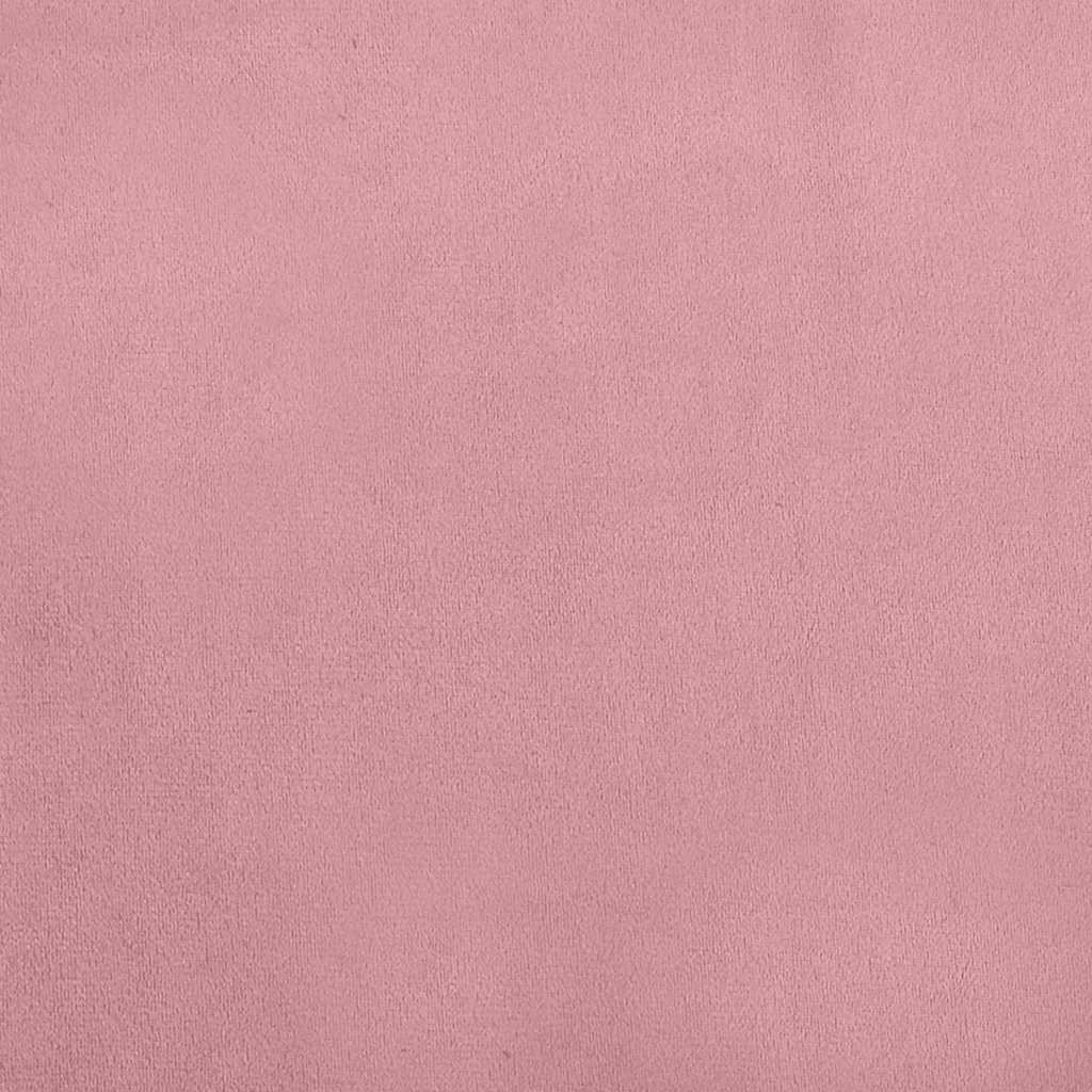 Dog Bed Pink 100x54 x 13.0 " Velvet