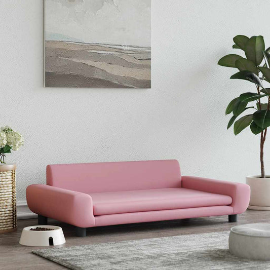 Dog Bed Pink 100x54 x 13.0 " Velvet