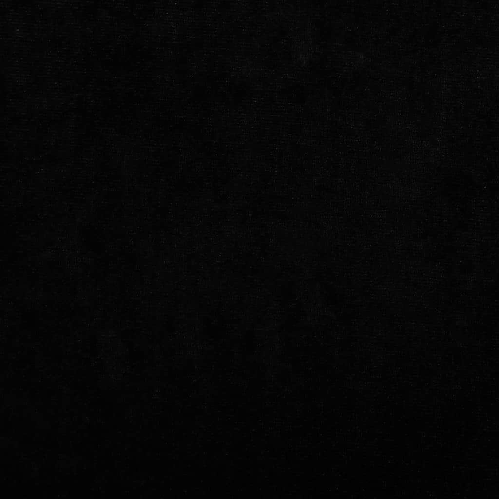 Dog Bed Black 100x54 x 13.0 " Velvet