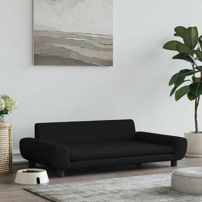 Dog Bed Black 100x54 x 13.0 " Velvet