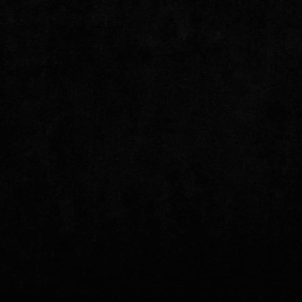 Dog Bed Black 70x45 x 13.0 " Velvet