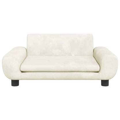 Dog Bed Cream 70x45 x 13.0 " Velvet