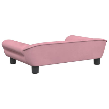Dog Bed Pink 70x48 x 8.7 " Velvet
