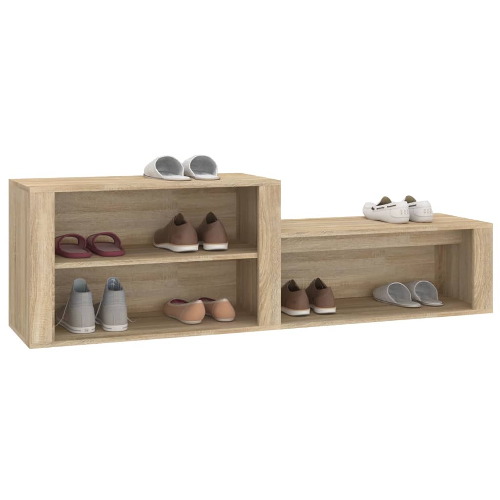 Shoe Cabinet Sonoma Oak Engineered wood Standard Shoe Cabinet