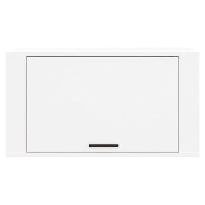 Wall-mounted Shoe Cabinet White 27.6"x13.8"x15" Engineered Wood