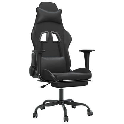 Gaming Chair Black Faux leather, metal, plywood Standard