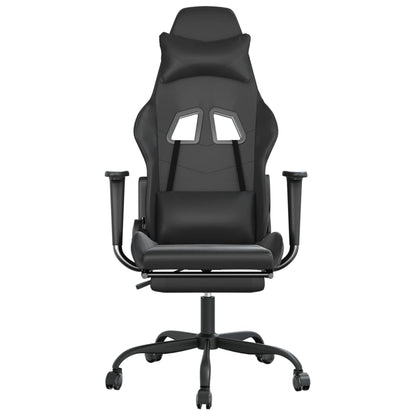 Gaming Chair Black Faux leather, metal, plywood Standard